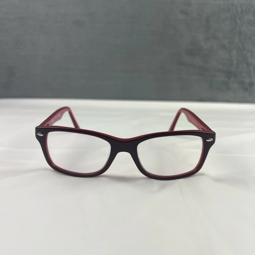 RAY BAN Kids RB1531 3592 Burgundy Eyeglasses 48-16-130 - Flex Frames Only